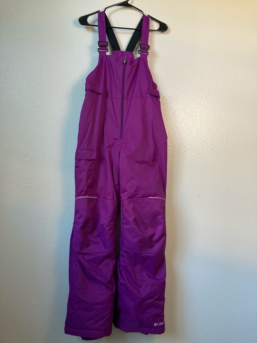Columbia Adventure Ride ski snow bib overalls pants Omni tech breathable sz  L